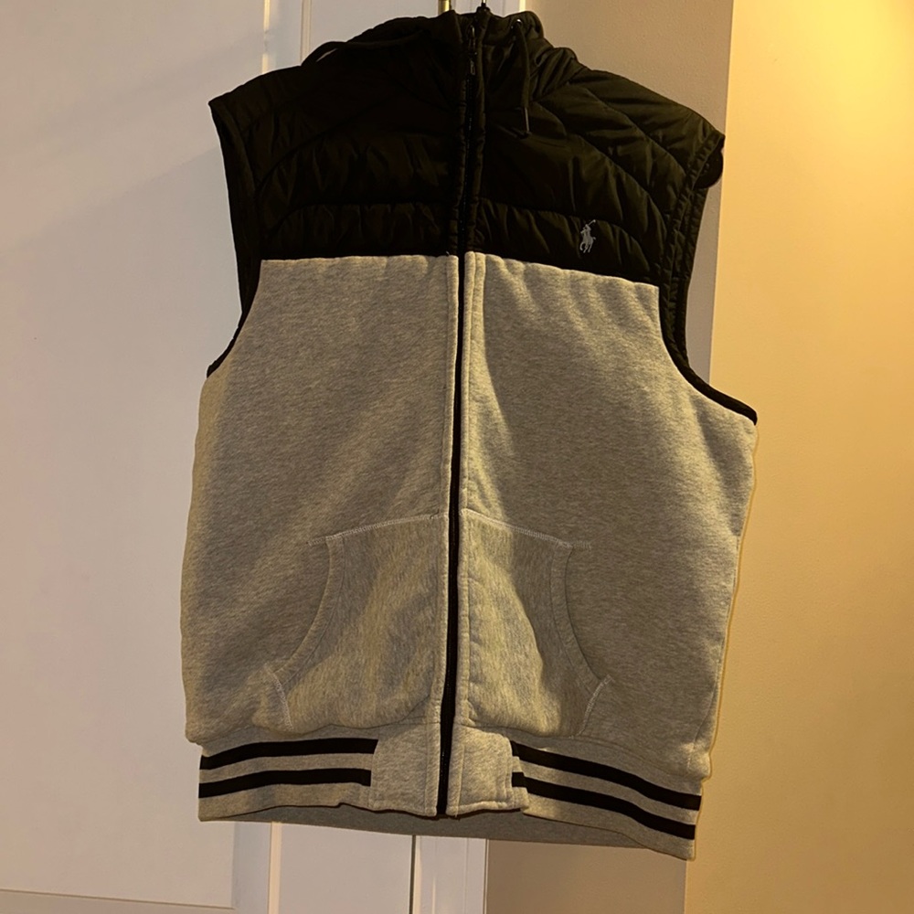 Men’s Large Polo Ralph Lauren Vest with hood